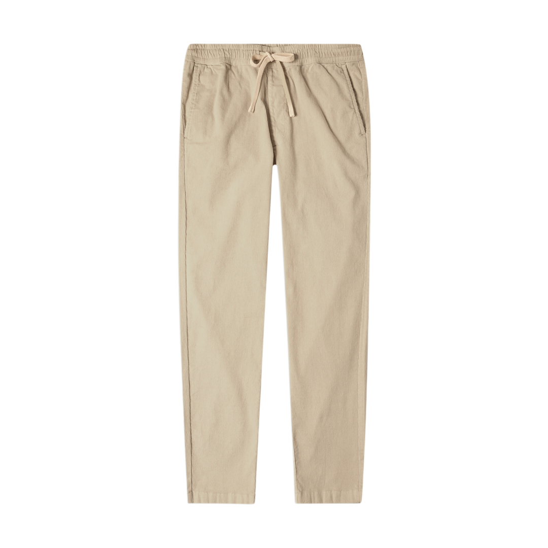 Corduroy Easy Pant Stone front flat