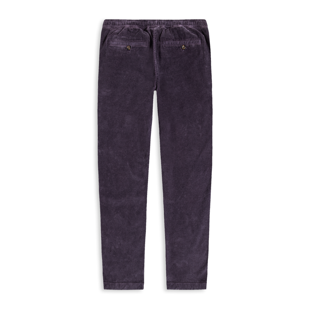 Corduroy Easy Pant Dark Purple back