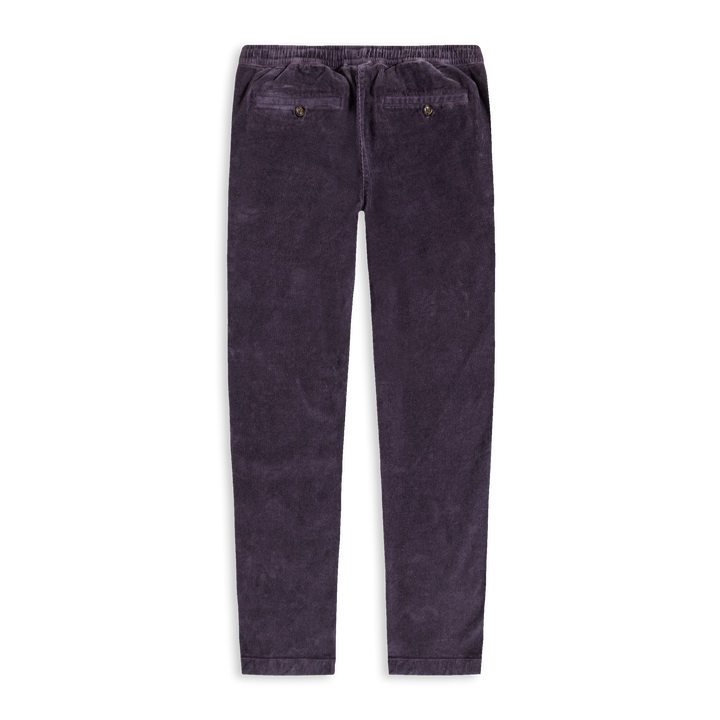 Corduroy Easy Pant Dark Purple back
