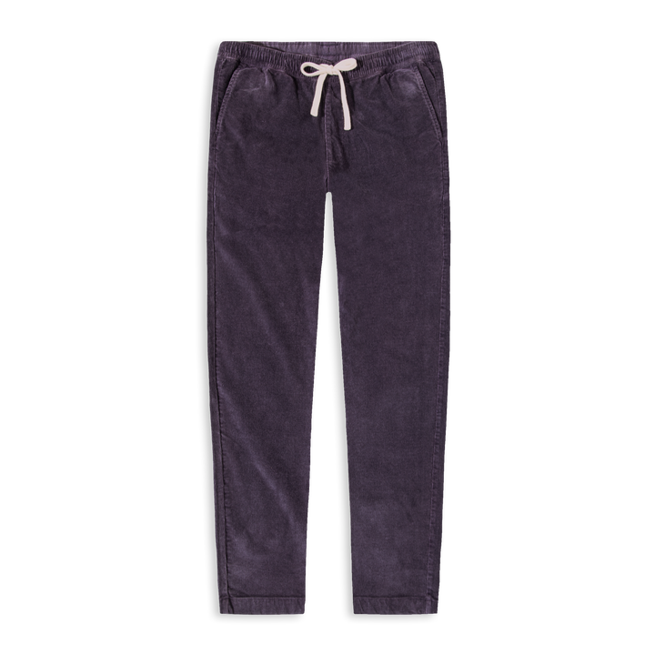 Corduroy Easy Pant Dark Purple front