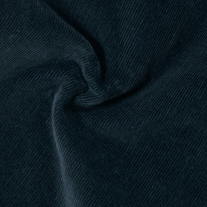 Corduroy Easy Pant Navy close up fabric