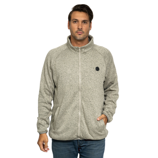 Heated Fleece Jacket For Men, Ultra-Soft, Breathable, Rechargeable, 3 Heat Settings