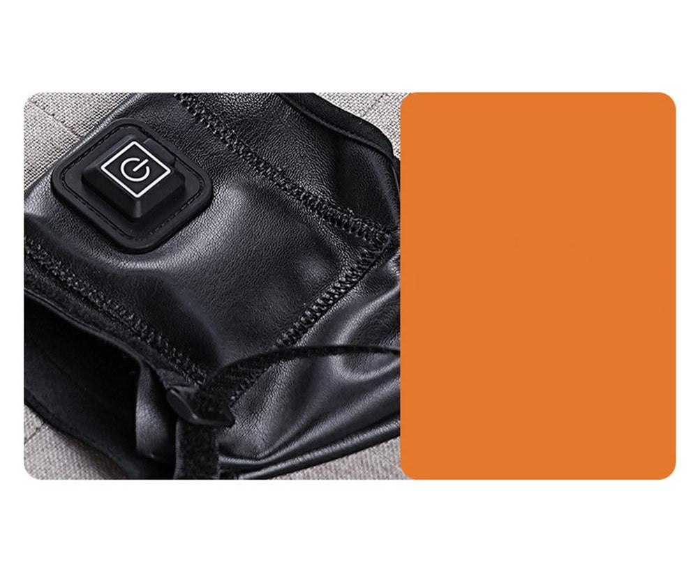 Rechargeable Heated Fingerless Gloves For Cycling, Outdoor Sports, Cold Weather
