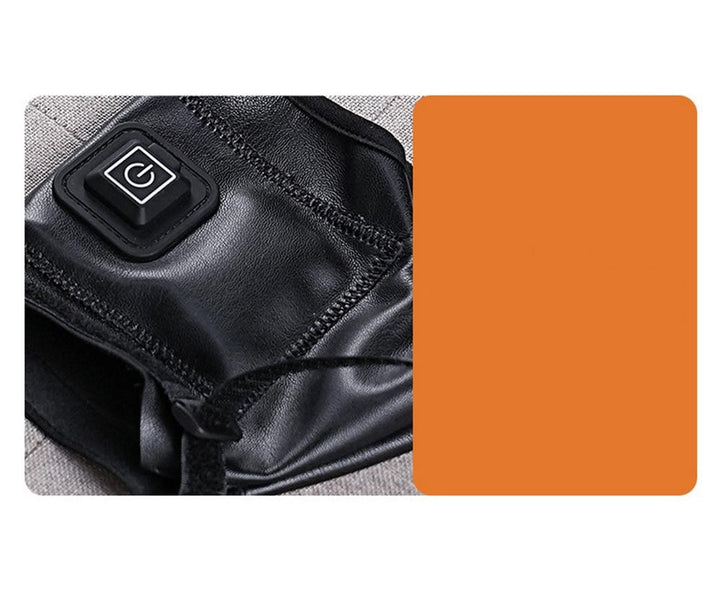 Rechargeable Heated Fingerless Gloves For Cycling, Outdoor Sports, Cold Weather