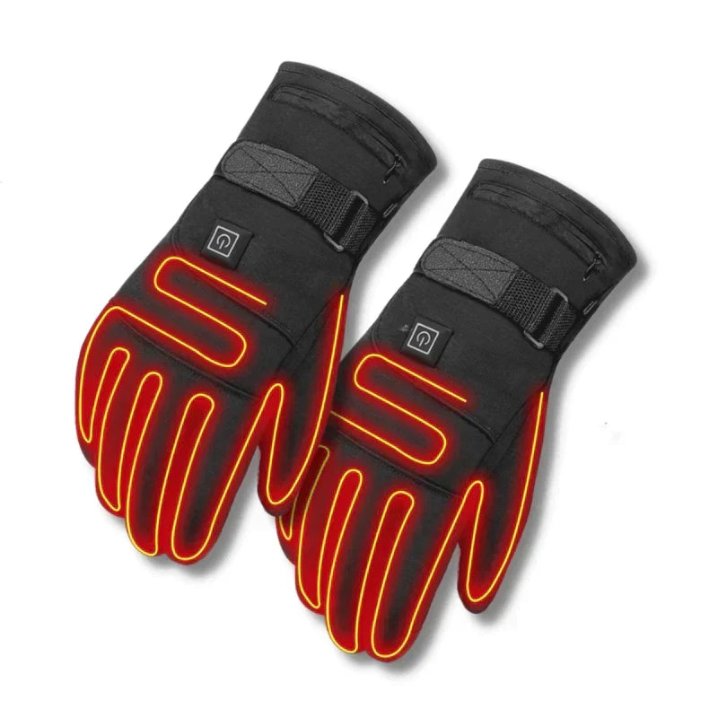 Electric Heated Gloves With Rechargeable Battery For Cold Weather