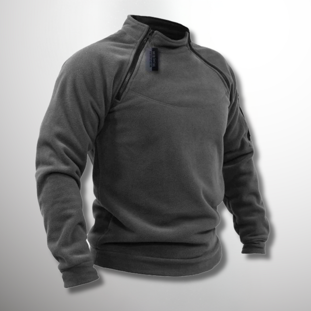 Fleece Pullover With Insulated Lining For All-Day Warmth And Comfort