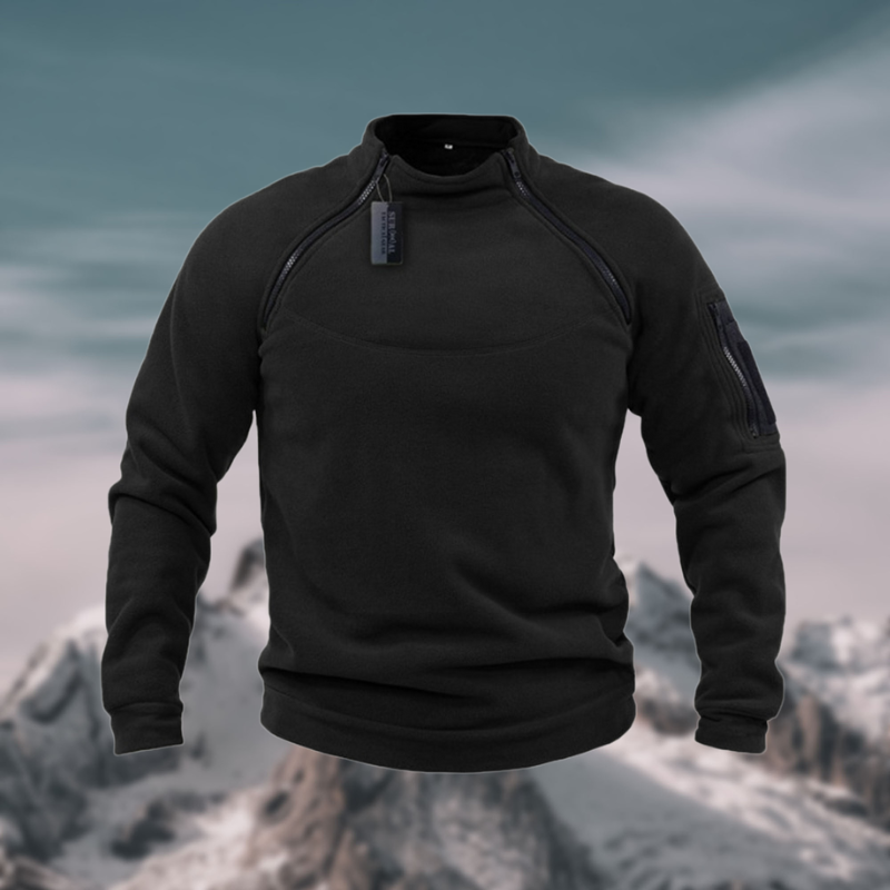Fleece Pullover With Insulated Lining For All-Day Warmth And Comfort