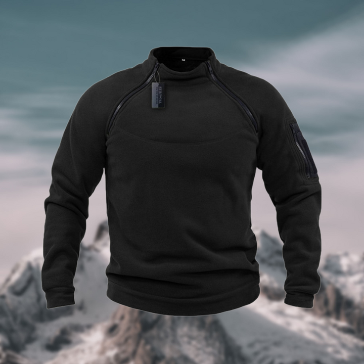 Fleece Pullover With Insulated Lining For All-Day Warmth And Comfort
