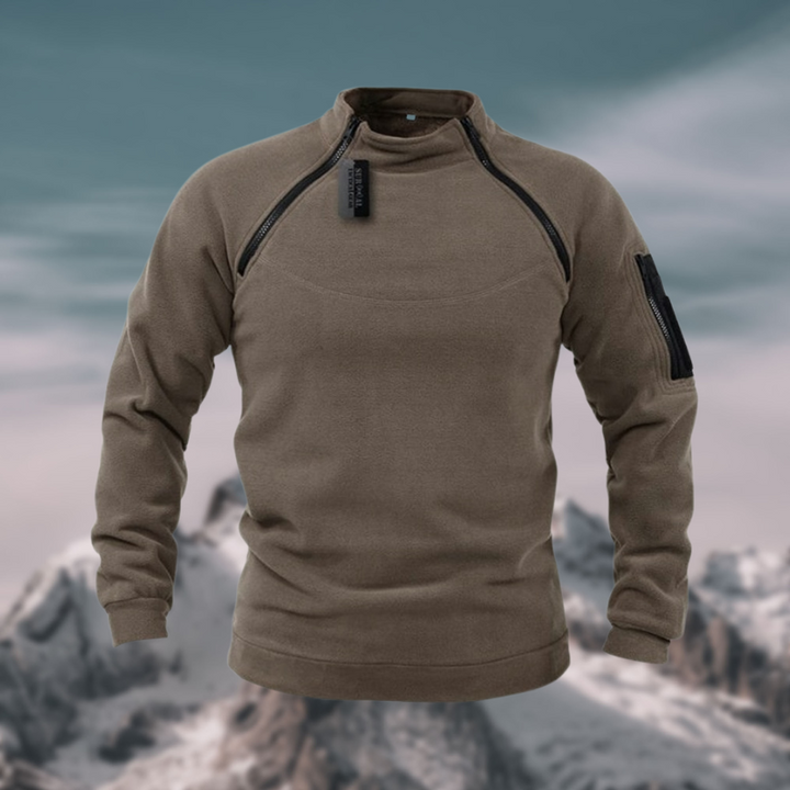 Fleece Pullover With Insulated Lining For All-Day Warmth And Comfort