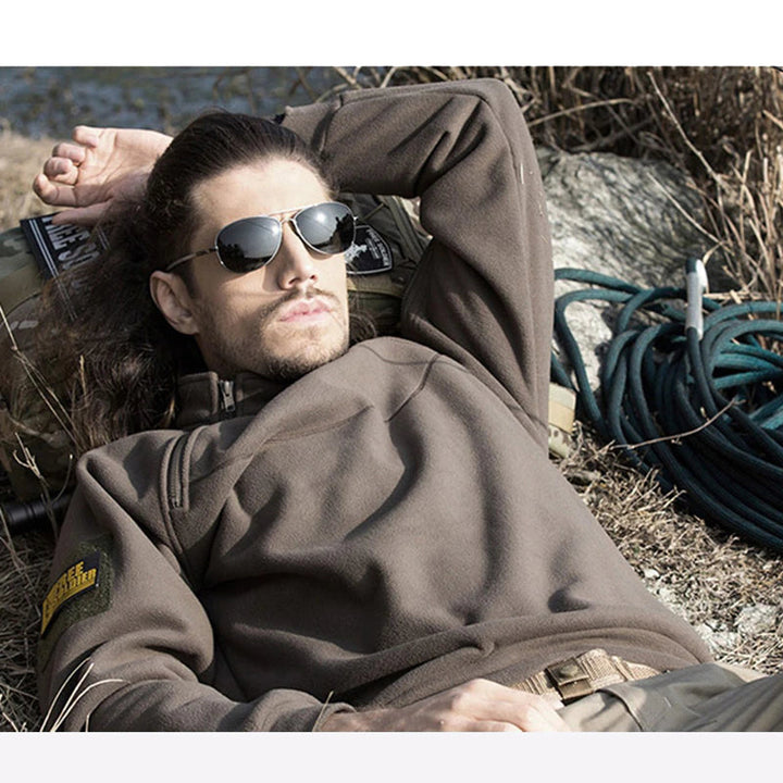 Fleece Pullover With Insulated Lining For All-Day Warmth And Comfort