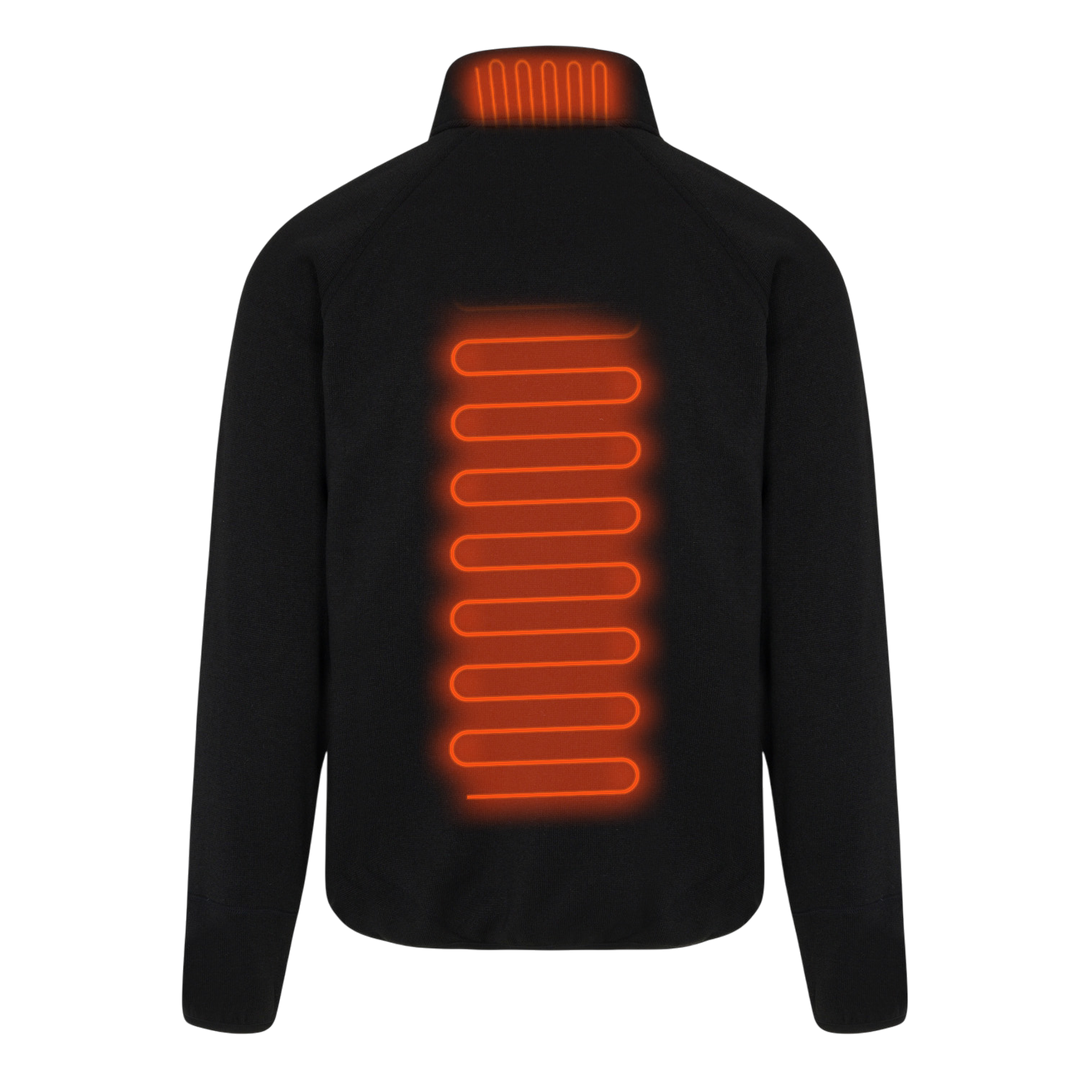 Heated Fleece Jacket For Women With Ultra-Soft Breathable Fabric And Rechargeable Battery
