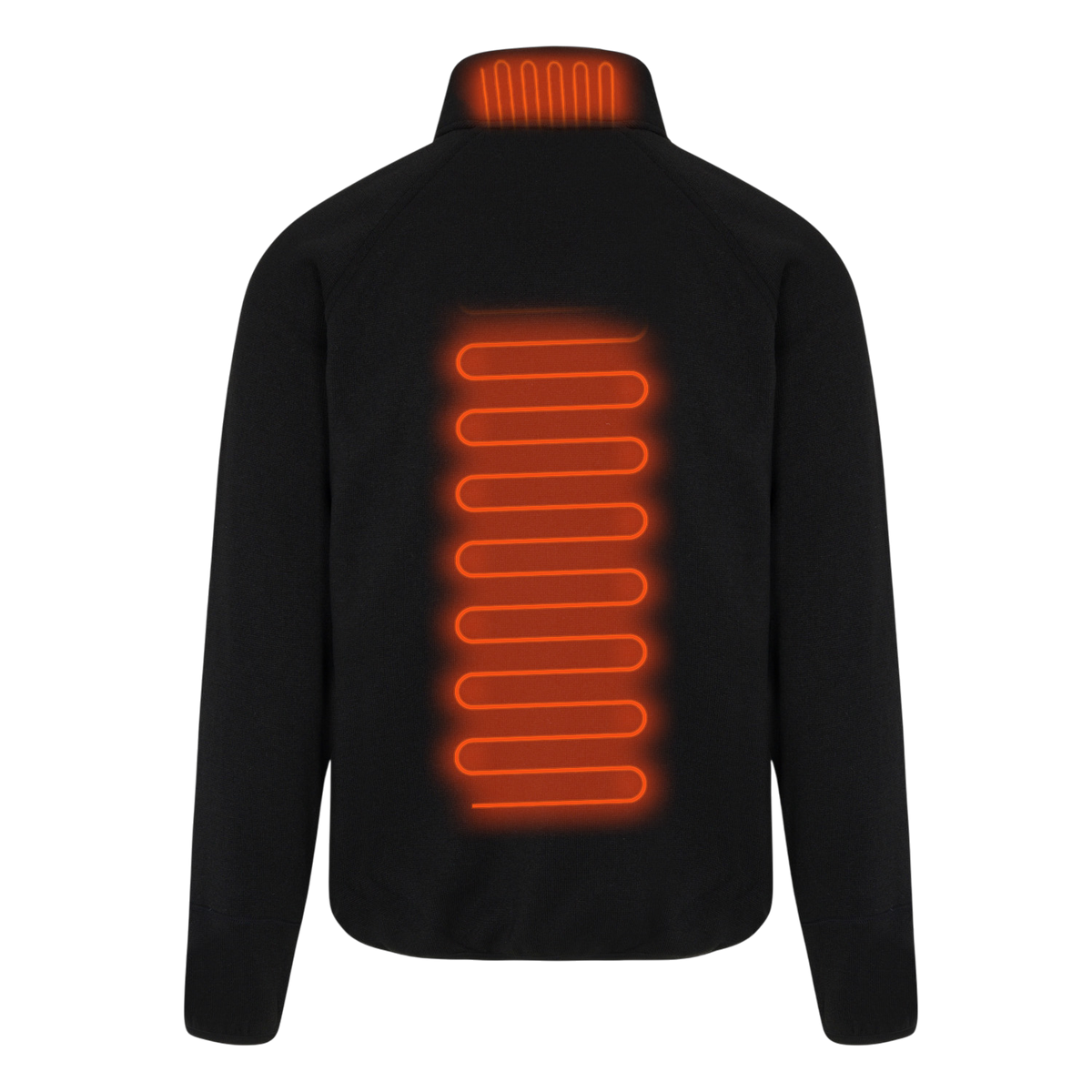 Heated Fleece Jacket For Men, Ultra-Soft, Breathable, Rechargeable, 3 Heat Settings
