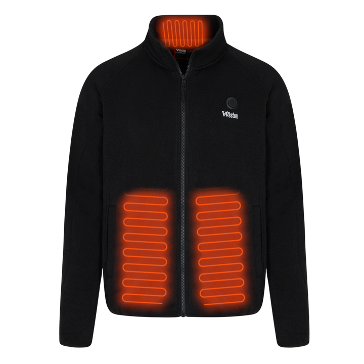 Heated Fleece Jacket For Women With Ultra-Soft Breathable Fabric And Rechargeable Battery