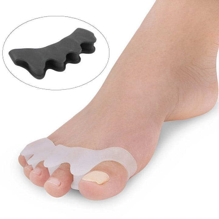 Toe Alignment Wrap with Adjustable Straps and Air-Permeable Mesh