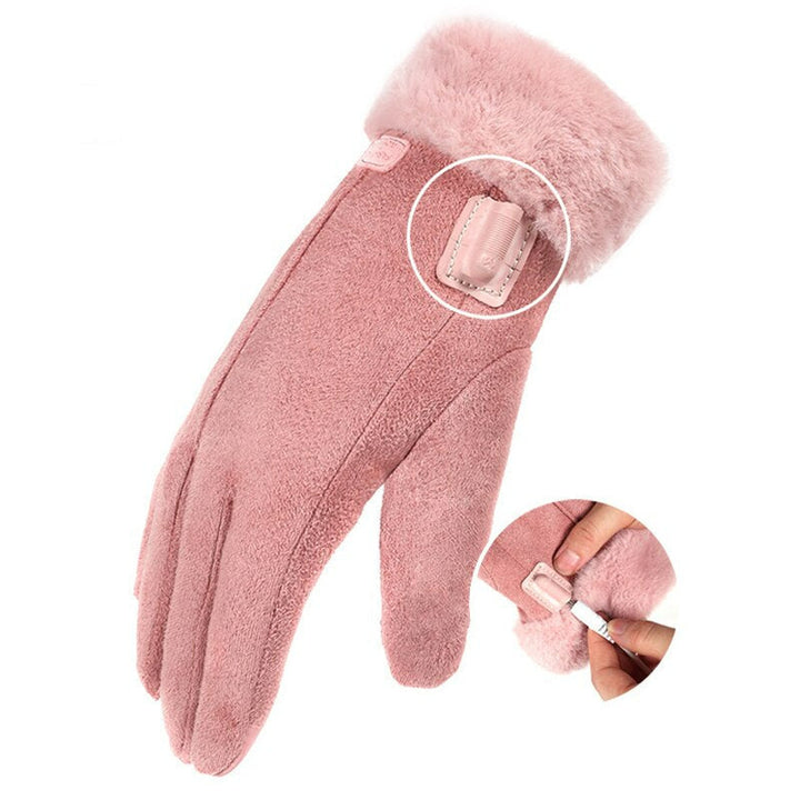 Heated Winter Gloves With 5000mAh Rechargeable Battery For Extreme Cold