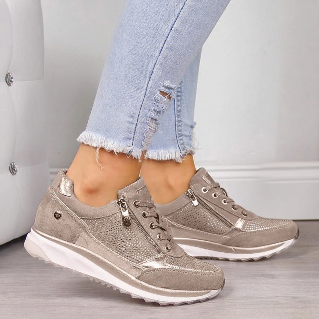 Orthopedic Sneakers For Women With Arch Support And Cushioned Soles
