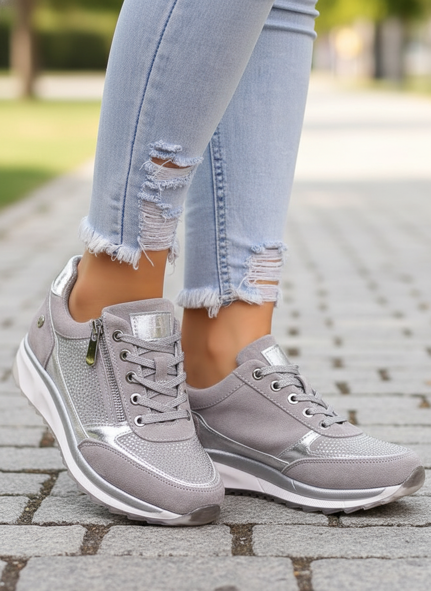 Orthopedic Sneakers For Women With Arch Support And Cushioned Soles