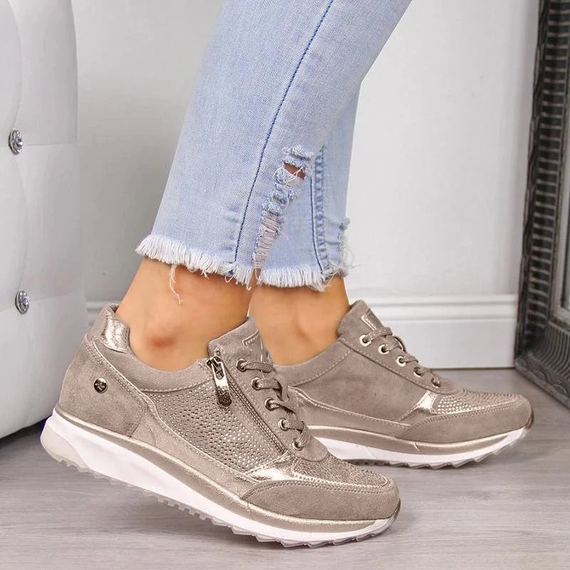 Orthopedic Sneakers For Women With Arch Support And Cushioned Soles
