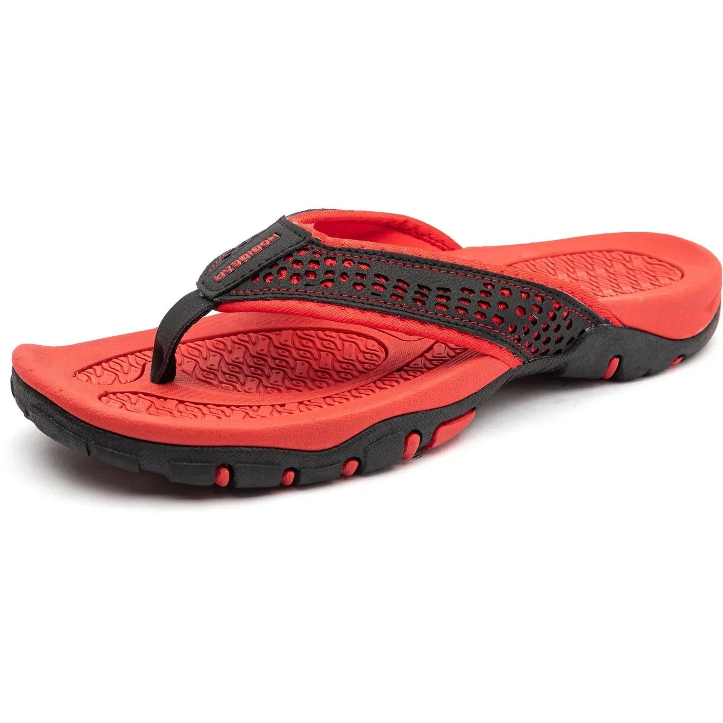 Men's Athletic Flip Flops With Arch Shape Insole And Grippy Sole