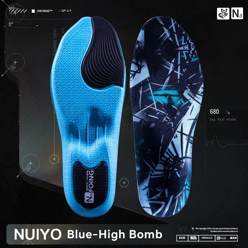 Arch Support Insoles Cuttable EVA Memory Foam For Shoes All Day Comfort