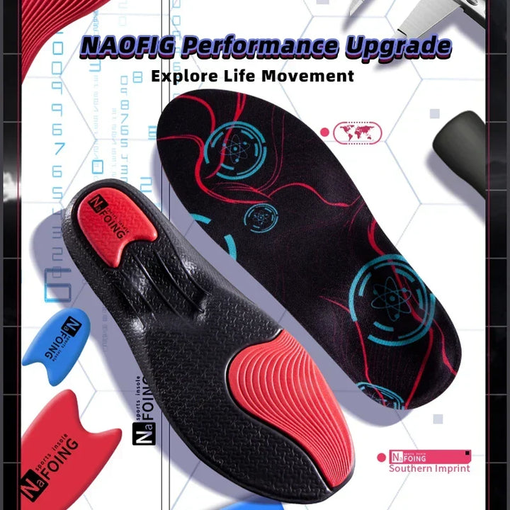 Arch Support Insoles Cuttable EVA Memory Foam For Shoes All Day Comfort