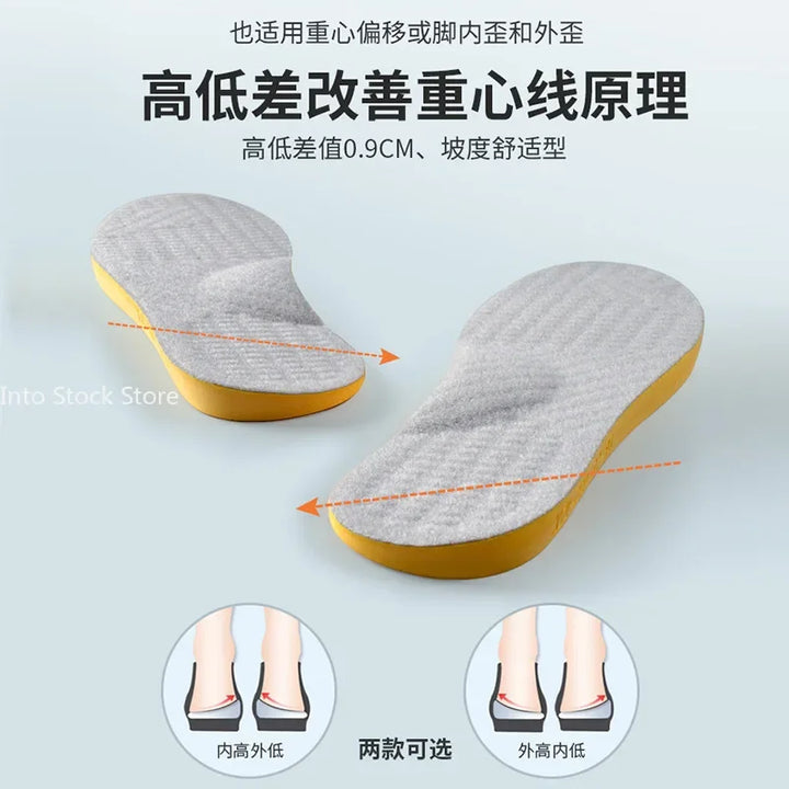Arch Support Insoles Shoe Pads For Low Arches Back To School Comfort