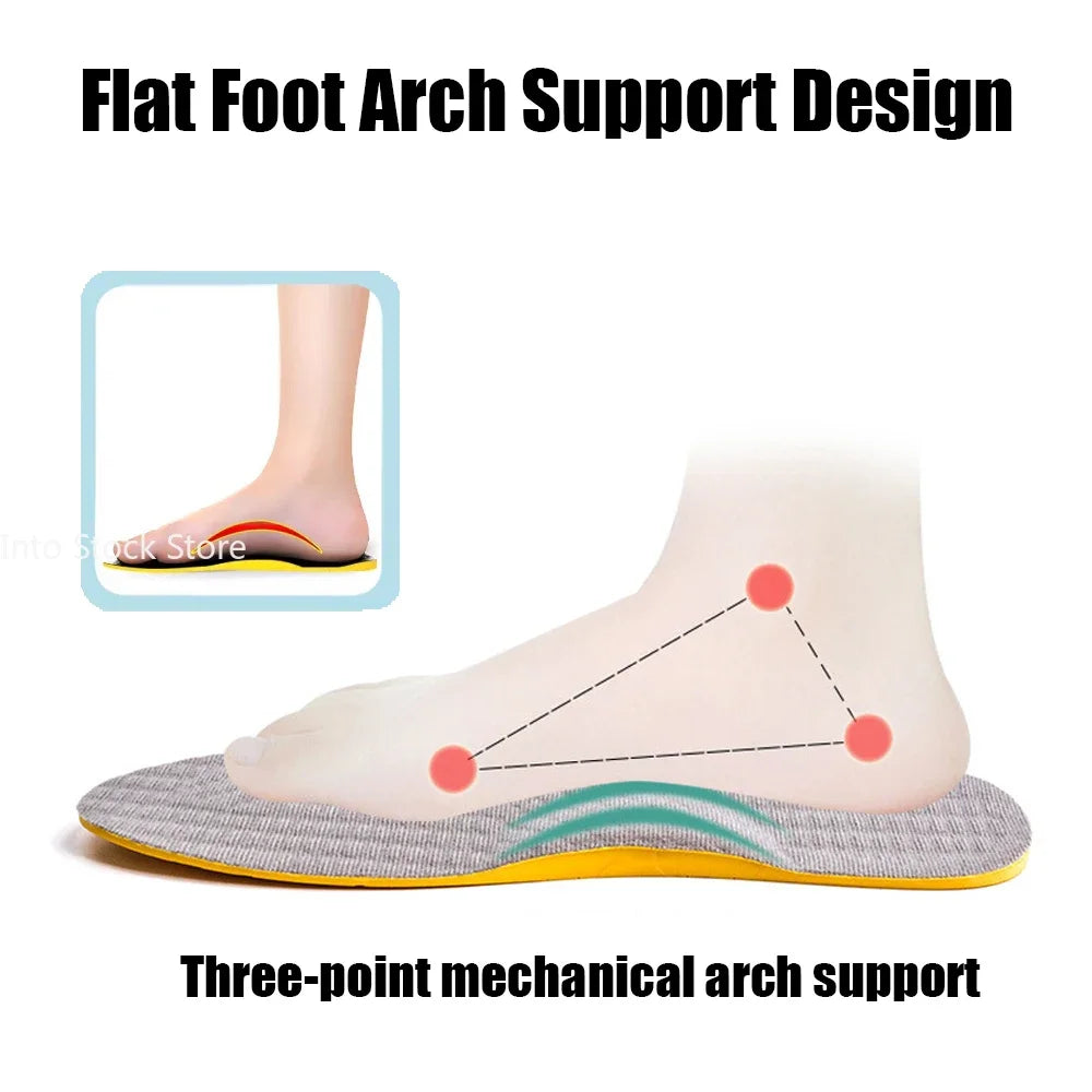 Arch Support Insoles Shoe Pads For Low Arches Back To School Comfort