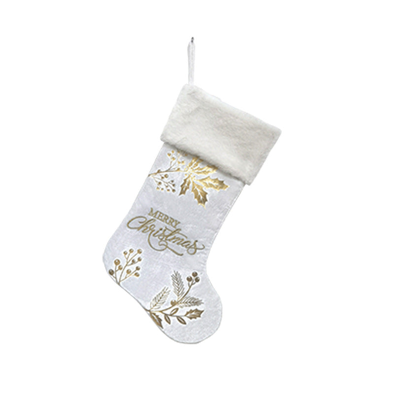 Knitted Christmas Stockings Large Candy Gift Socks For Fireplace, Tree, Holiday Decor