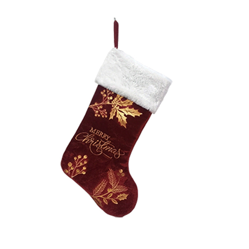 Knitted Christmas Stockings Large Candy Gift Socks For Fireplace, Tree, Holiday Decor
