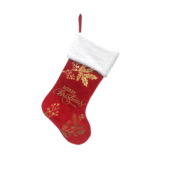 Knitted Christmas Stockings Large Candy Gift Socks For Fireplace, Tree, Holiday Decor