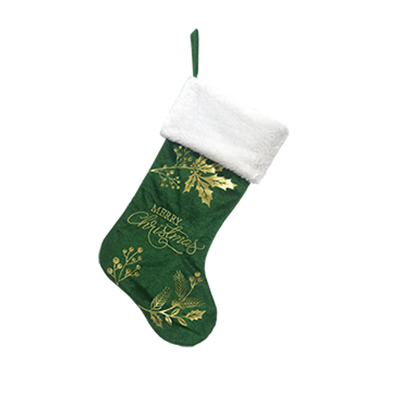 Knitted Christmas Stockings Large Candy Gift Socks For Fireplace, Tree, Holiday Decor