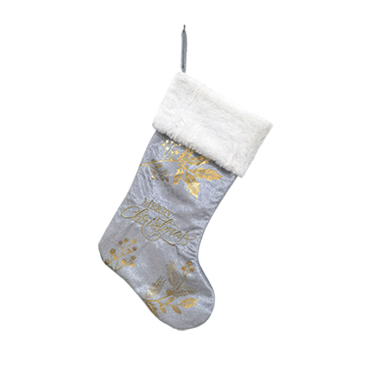 Knitted Christmas Stockings Large Candy Gift Socks For Fireplace, Tree, Holiday Decor