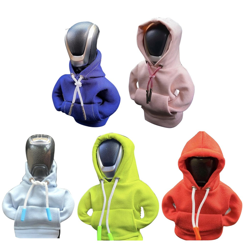 Gear Shift Knob Hoodie Cover For Manual And Automatic Gear Levers