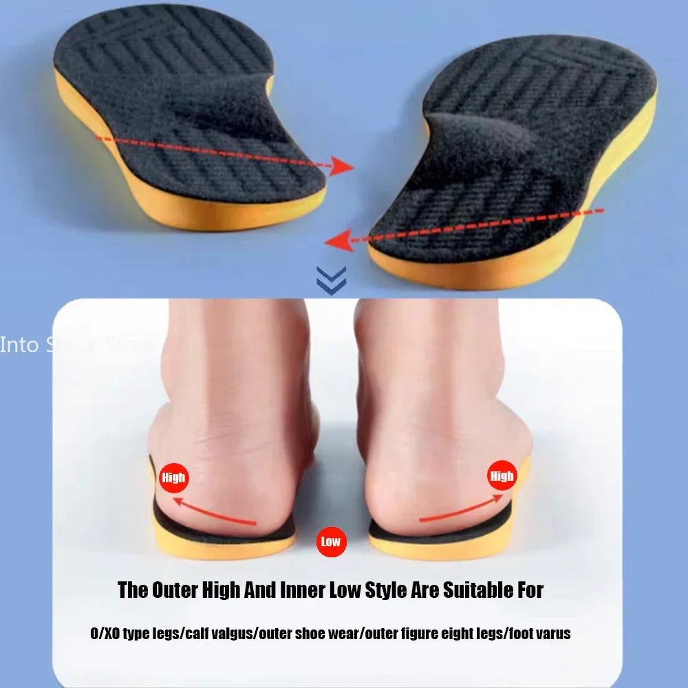 Arch Support Insoles Shoe Pads For Low Arches Back To School Comfort