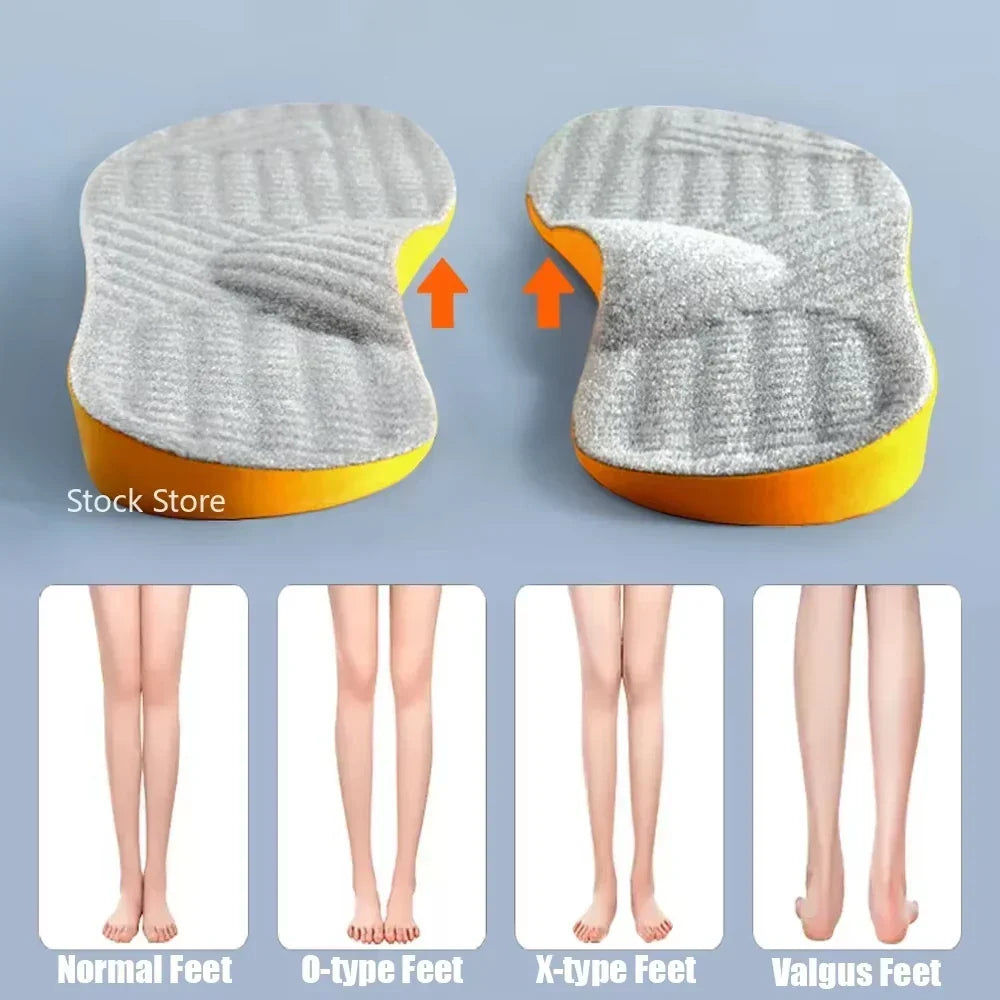 Arch Support Insoles Shoe Pads For Low Arches Back To School Comfort