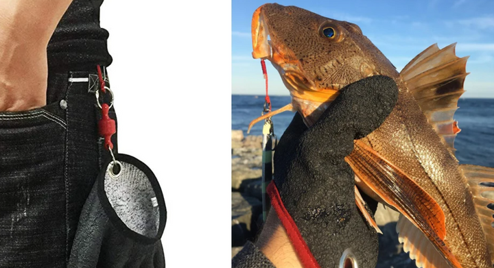 Puncture-Resistant Fishing Gloves With Magnetic Release And Anti-Slip Protection