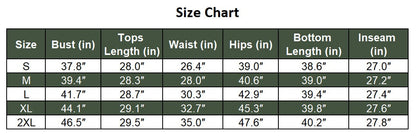 Fleece Lined Sweatsuit Set for Women with Crewneck Top and Drawstring Pants