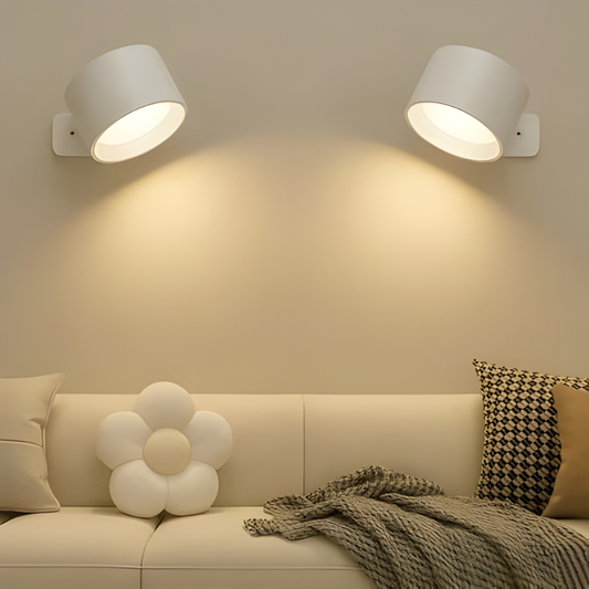 Adhesive Wall Lamp with 360° Rotation and Adjustable Color Temperature