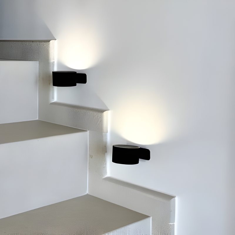 Adhesive Wall Lamp with 360° Rotation and Adjustable Color Temperature