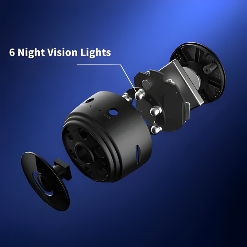 Wireless Backup Camera with 360 Rotating Magnetic Mount and Night Vision for Trailers