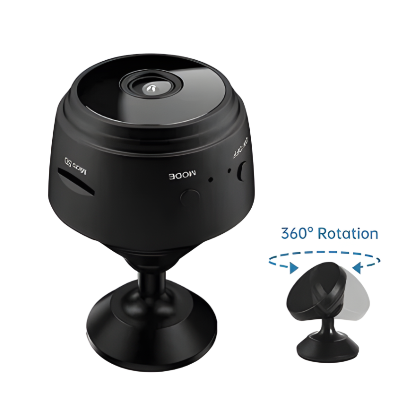 Wireless Backup Camera with 360 Rotating Magnetic Mount and Night Vision for Trailers