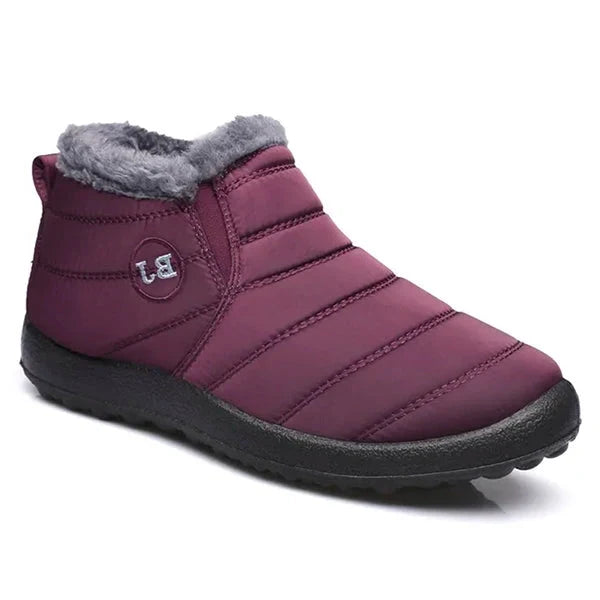 Slip-On Snow Boots Waterproof Insulated Warm Non-Slip Winter Outdoor Shoes