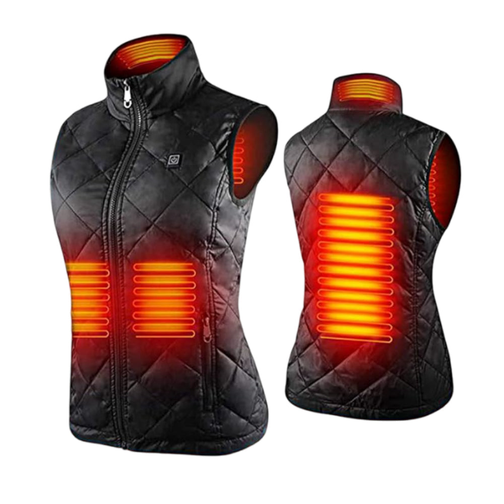 Heated Vest For Women With Electric Heating For Outdoor Winter Use