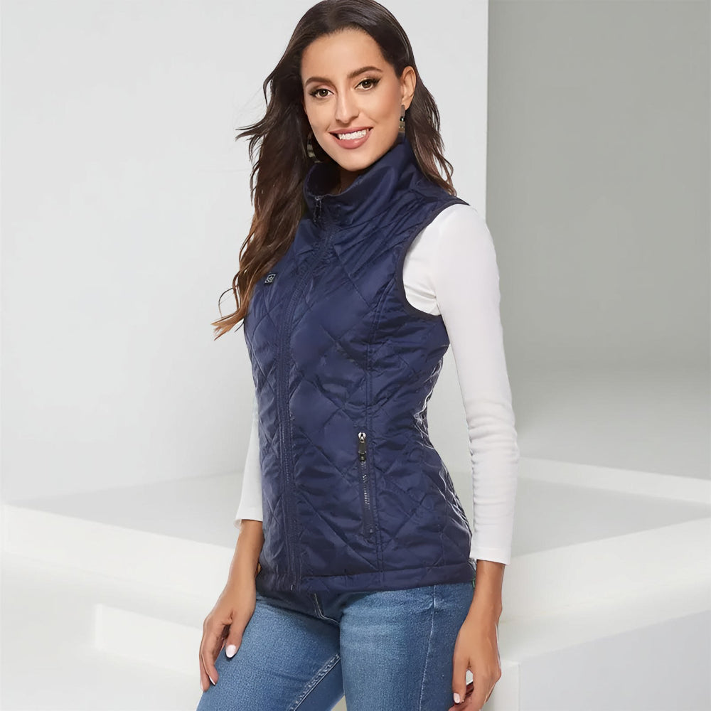 Heated Vest For Women With Electric Heating For Outdoor Winter Use
