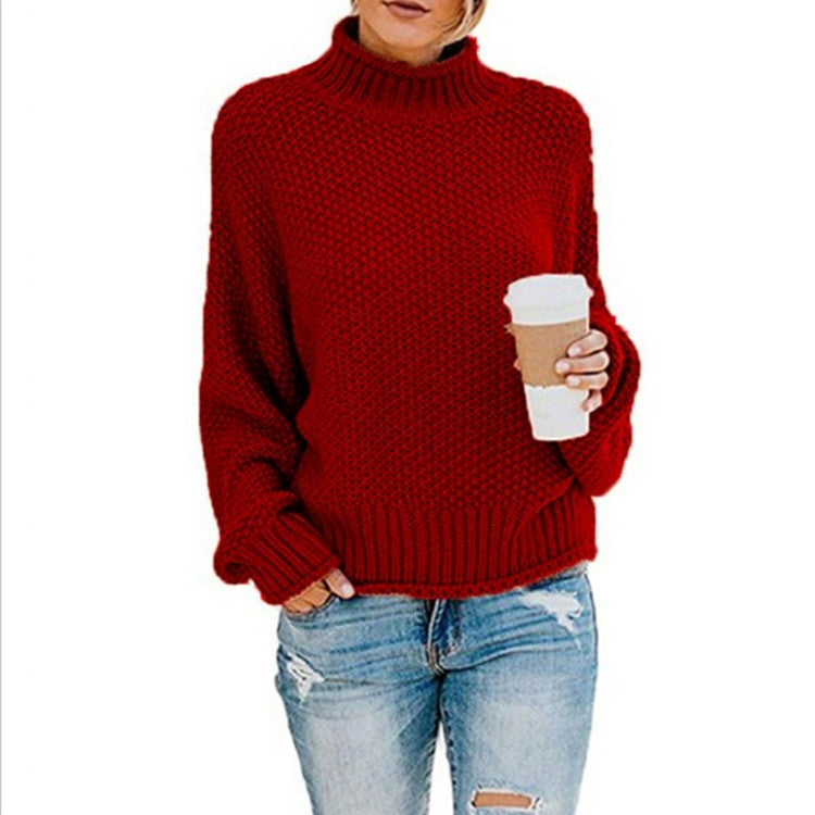 Turtleneck Sweater Women&