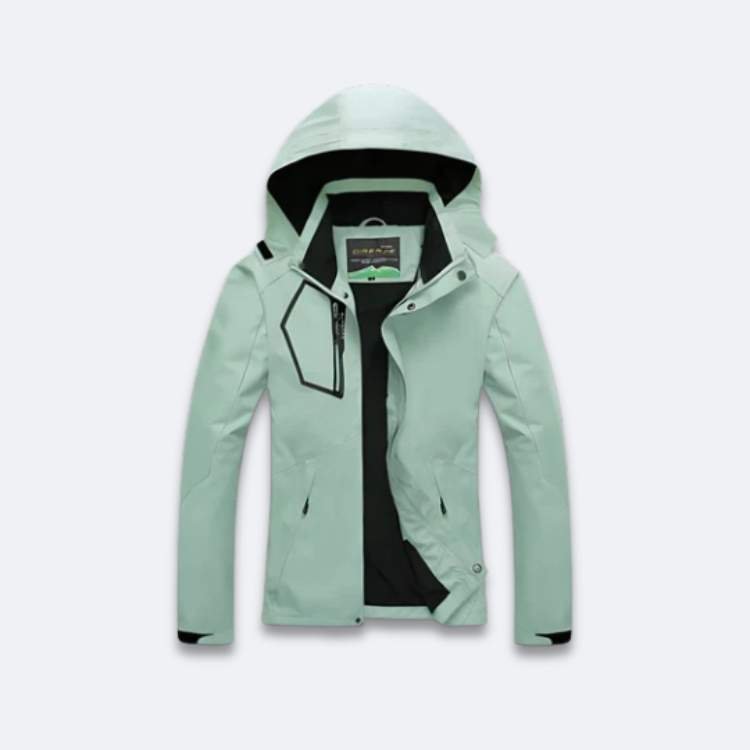 Hiking Jacket Waterproof With DWR Durable Water-Repellent Finish