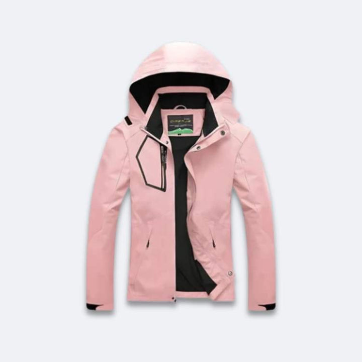 Hiking Jacket Waterproof With DWR Durable Water-Repellent Finish