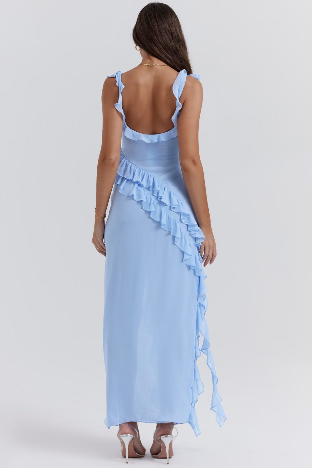 VANESSA MIDI DRESS - SOFT BLUE