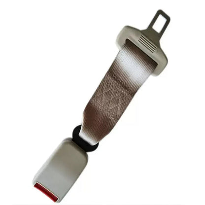 Seat Belt Extender with 14-Inch Extra Length and Metal and ABS Build