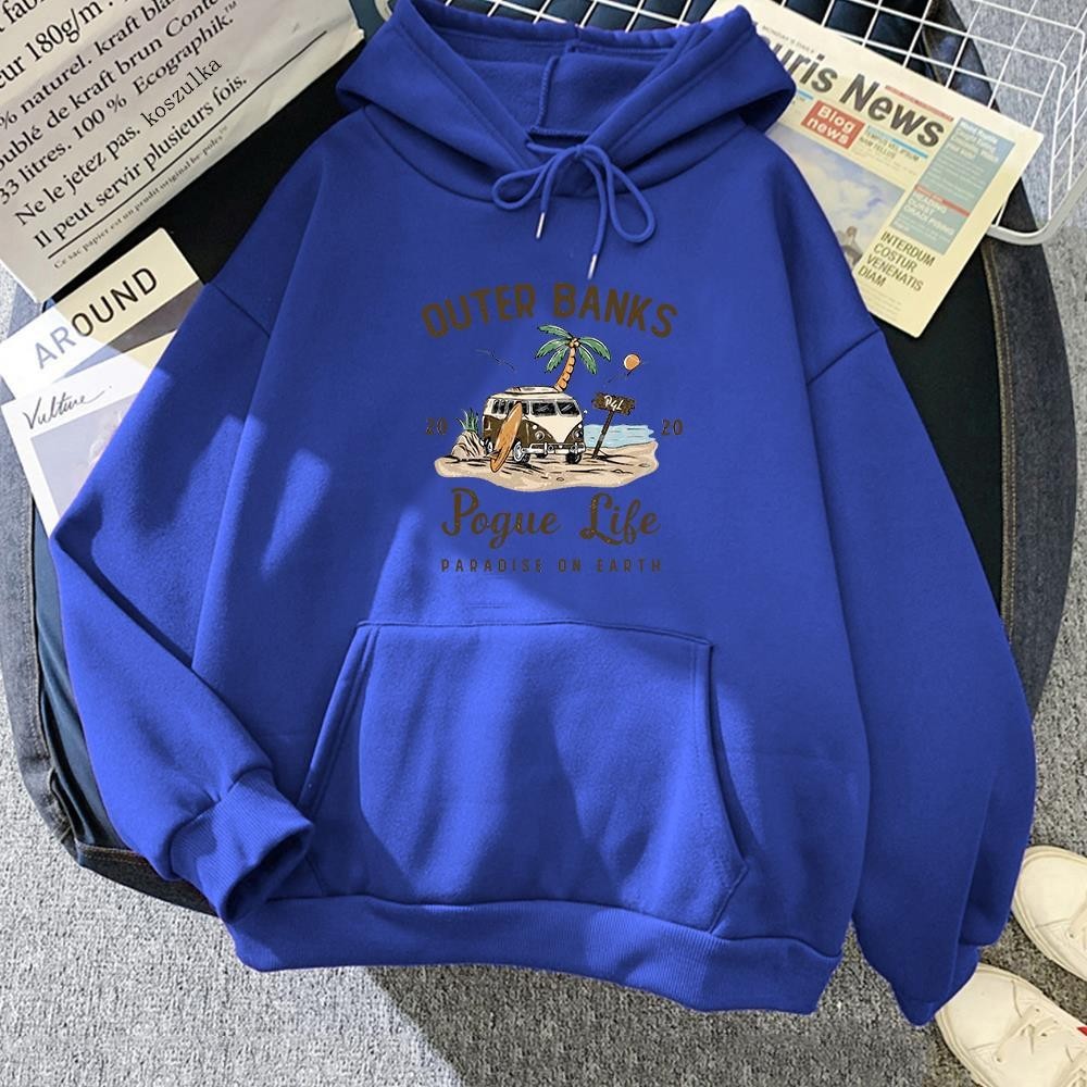 Oversized Hoodie Unisex Cozy Pullover Polyester Casual Relaxed Fit